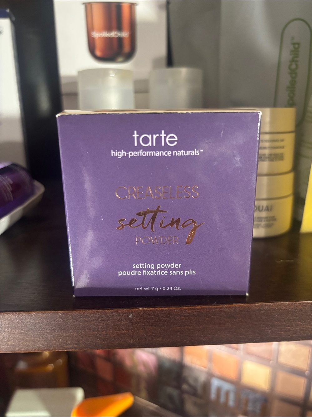 tarte Creaseless Setting Powder — Purple Box
